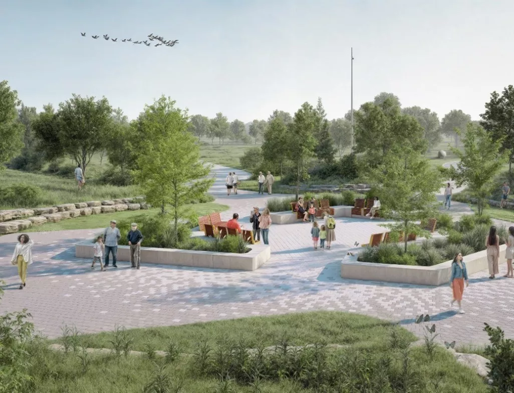 Création d'un nouveau boisé sur un ancien site d'enfouissement - 24 nouveaux hectares de nature au parc Frédéric-Back Création d'un nouveau boisé sur un ancien site d'enfouissement - 24 nouveaux hectares de nature au parc Frédéric-Back